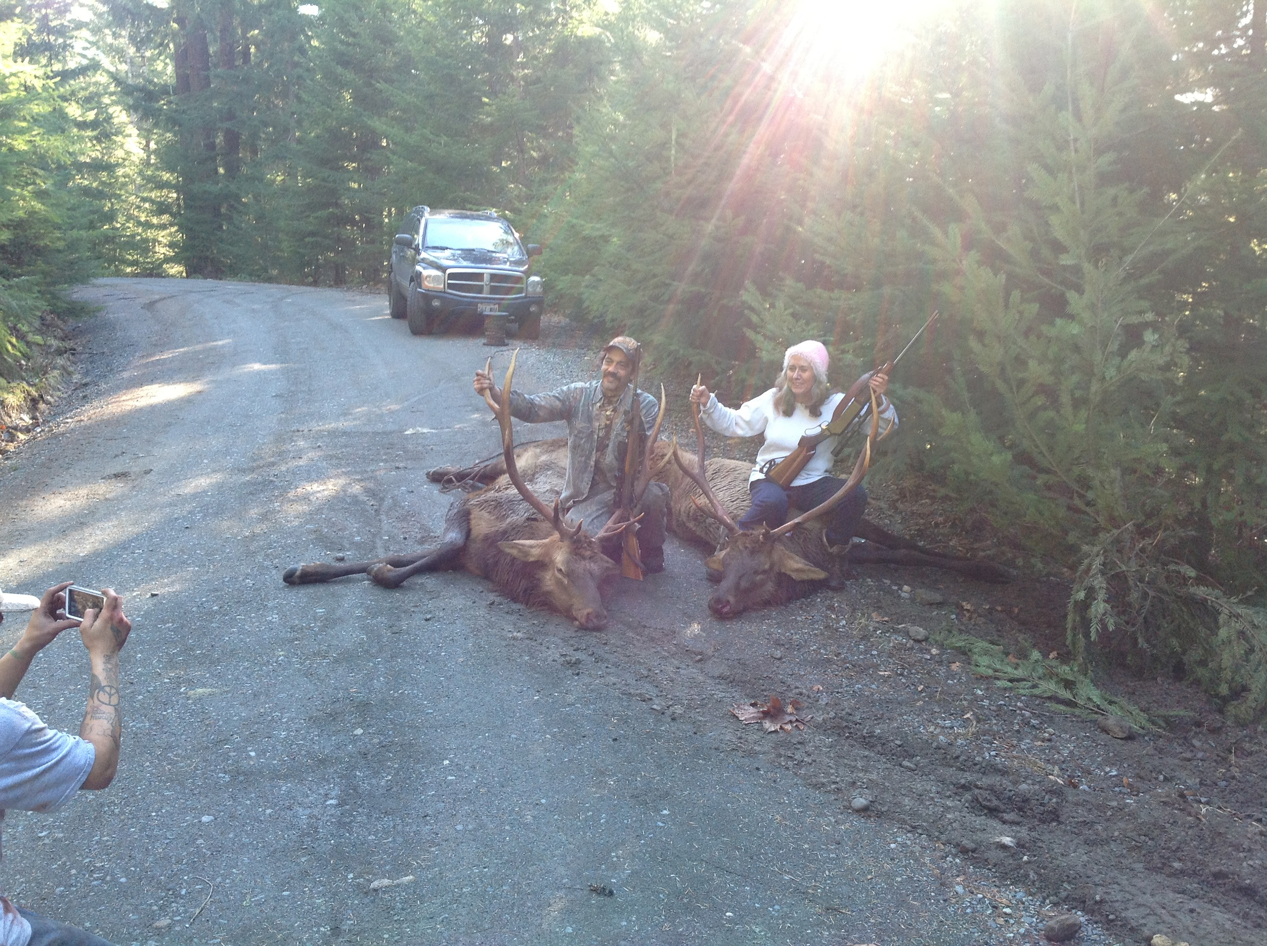 Vicki and Tully Elk