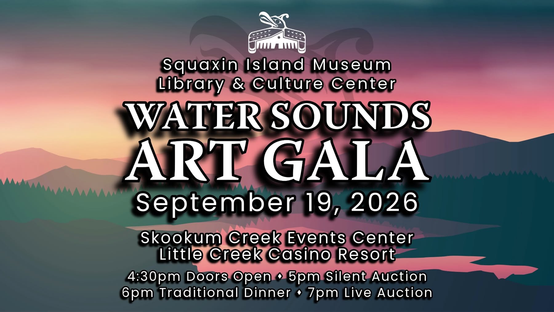 Water Sounds Art Gala MLRC Fundraiser @ Little Creek Events Center